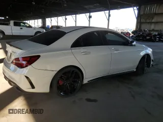 2017 Mercedes-Benz CLA 45 AMG with VIN WDDSJ5CB1HN453354, listed as a Copart auction lot 80338774 with 29,591 mi miles and Salvage Title. Bid and sale history available at DreamBid. Image 3.