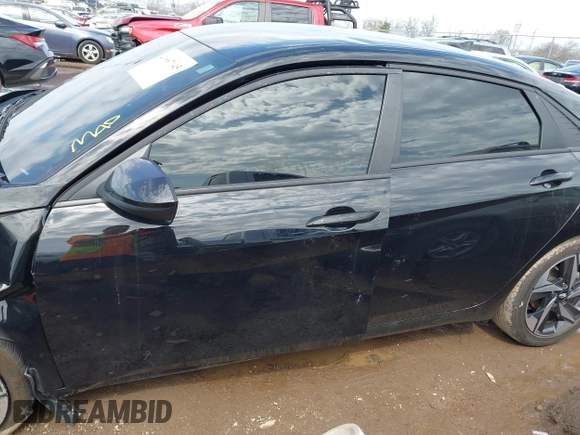 2023 Hyundai Elantra SEL with VIN KMHLS4AG8PU607773, listed as a IAAI auction lot 41887145 with 17,551 mi miles and . Bid and sale history available at DreamBid. Image 15.