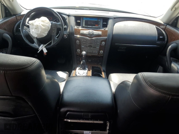 2019 Nissan Armada SL with VIN JN8AY2ND8K9092742, listed as a Copart auction lot 48967225 with 91,245 mi miles and Salvage Title. Bid and sale history available at carsss.com. Image 8.