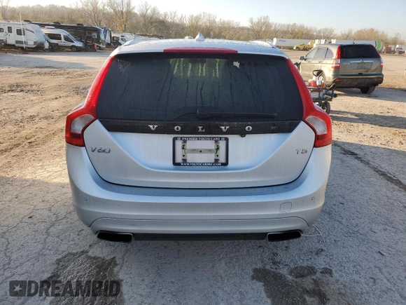 2015 Volvo V60 T5 Drive-E Premier with VIN YV140MEK6F1266526, listed as a Copart auction lot 79388354 with 127,194 mi miles and Salvage Title. Bid and sale history available at carsss.com. Image 6.