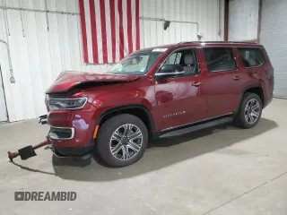 2024 Jeep Wagoneer Series II z VIN 1C4SJUBP5RS119963, wystawiony jako Copart lot #72083144 z przebiegiem Nie podano mil oraz Szkoda całkowita • Salvage title. Historia ofert i sprzedaży dostępna na DreamBid. Obrazek 1.