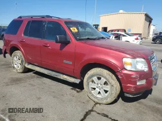 2008 Ford Explorer XLT with VIN 1FMEU73E68UB22565, listed as a Copart auction lot 55019425 with Not provided miles and Salvage title. Bid and sale history available at DreamBid. Image 4.