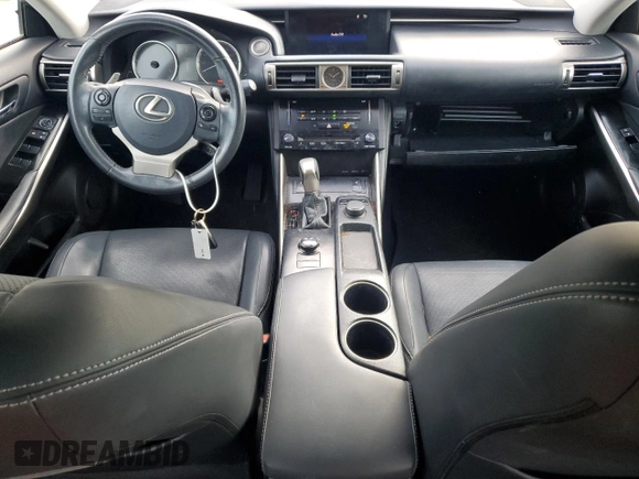 2014 Lexus IS 250 with VIN JTHBF1D21E5032098, listed as a Copart auction lot 50249285 with 81,821 mi miles and Salvage Title. Bid and sale history available at DreamBid. Image 8.