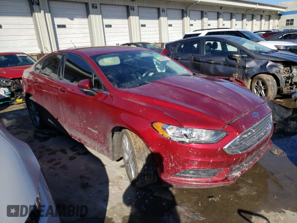 2017 Ford Fusion Hybrid SE with VIN 3FA6P0LU4HR245647, listed as a Copart auction lot 88608365 with Not provided miles and Salvage title. Bid and sale history available at DreamBid. Image 4.