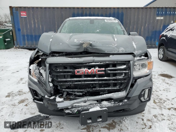2022 GMC Canyon 2WD Elevation with VIN 1GTG5CEN3N1316273, listed as a Copart auction lot 85498574 with 23,266 mi miles and Salvage Title. Bid and sale history available at carsss.com. Image 5.
