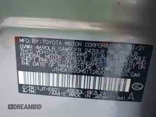 2021 Lexus IS 300 with VIN JTHCA1D20M5112820, listed as a IAAI auction lot 42147803 with 157,042 mi miles and . Bid and sale history available at DreamBid. Image 9.