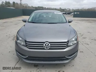 2012 Volkswagen Passat S w/Appearance with VIN 1VWAH7A35CC058328, listed as a Copart auction lot 50040135 with 107,365 mi miles and Salvage Title. Bid and sale history available at carsss.com. Image 5.