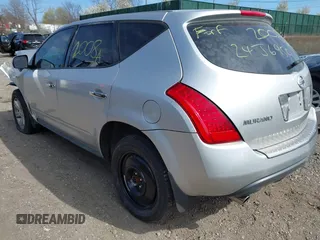 2007 Nissan Murano SL with VIN JN8AZ08W87W647843, listed as a IAAI auction lot 42082751 with Not Provided miles and . Bid and sale history available at DreamBid. Image 3.