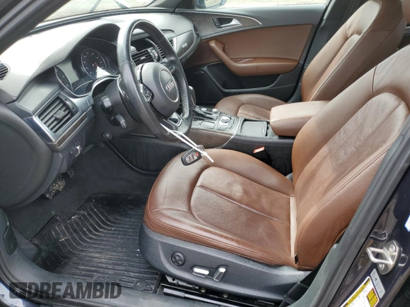 2017 Audi A6 Premium Plus with VIN WAUG8AFC1HN111571, listed as a Copart auction lot 52824935 with 89,012 mi miles and Clean Title. Bid and sale history available at carsss.com. Image 7.