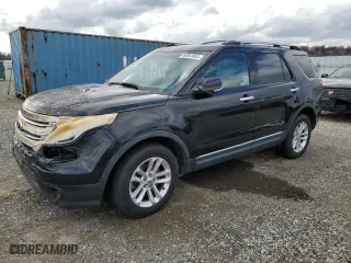 2014 Ford Explorer XLT with VIN 1FM5K8D81EGC39257, listed as a Copart auction lot 46367065 with 166,705 mi miles and Salvage Title. Bid and sale history available at carsss.com. Image 1.