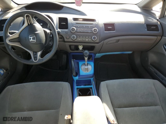 2009 Honda Civic Sdn GX with VIN 1HGFA46599L000884, listed as a Copart auction lot 52988765 with 152,420 mi miles and Clean Title. Bid and sale history available at carsss.com. Image 8.