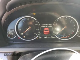 2015 BMW 7 Series 740Li xDrive with VIN WBAYF4C51FGS99088, listed as a Copart auction lot 47593145 with 133,825 mi miles and Salvage Title. Bid and sale history available at carsss.com. Image 9.