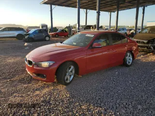 2014 BMW 3 Series 328i with VIN WBA3A5C55EJ463975, listed as a Copart auction lot 61214915 with 118,677 mi miles and Salvage title. Bid and sale history available at DreamBid. Image 1.