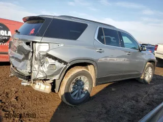 2023 Chevrolet Traverse LT Cloth with VIN 1GNEVGKW6PJ255765, listed as a Copart auction lot 47609645 with 13,670 mi miles and Salvage Title. Bid and sale history available at carsss.com. Image 3.