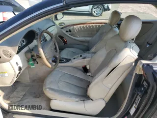 2006 Mercedes-Benz CLK-Class 5.0L with VIN WDBTK75G76T066055, listed as a Copart auction lot 69743364 with 0 mi miles and Salvage Title. Bid and sale history available at carsss.com. Image 7.