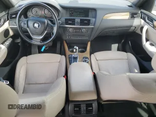 2013 BMW X3 xDrive28i with VIN 5UXWX9C51D0A16801, listed as a Copart auction lot 49008455 with 104,542 mi miles and Salvage Title. Bid and sale history available at carsss.com. Image 8.