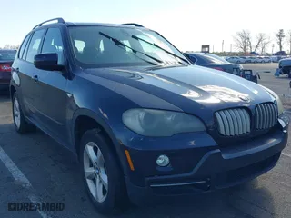 2009 BMW X5 30i with VIN 5UXFE43589L270050, listed as a IAAI auction lot 41747960 with 186,600 mi miles. Bid and sale history available at carsss.com. Image 1.