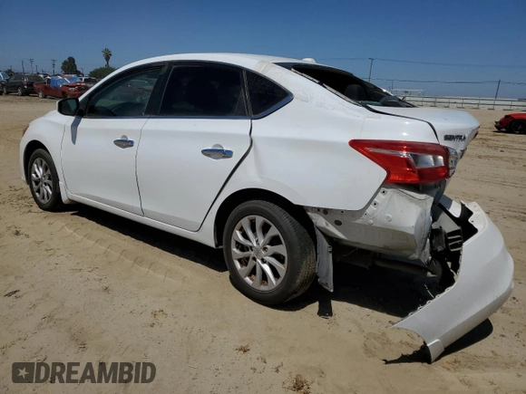 2019 Nissan Sentra S with VIN 3N1AB7APXKY381841, listed as a Copart auction lot 54941965 with 229,992 mi miles and Salvage title. Bid and sale history available at DreamBid. Image 2.