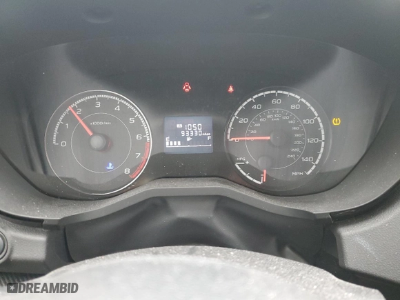 2018 Subaru Impreza with VIN 4S3GTAA66J1721854, listed as a Copart auction lot 44759475 with 93,330 mi miles and Salvage Title. Bid and sale history available at carsss.com. Image 9.