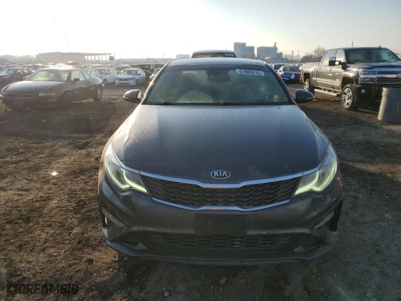 2020 Kia Optima LX with VIN 5XXGT4L37LG435636, listed as a Copart auction lot 47985015 with 46,610 mi miles and Salvage Title. Bid and sale history available at carsss.com. Image 5.