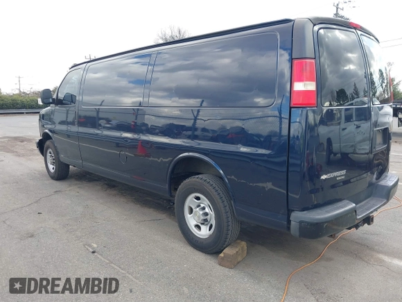 2012 Chevrolet Express Cargo with VIN 1GCZGUCG7C1189036, listed as a IAAI auction lot 41733627 with 222,615 mi miles and . Bid and sale history available at DreamBid. Image 3.