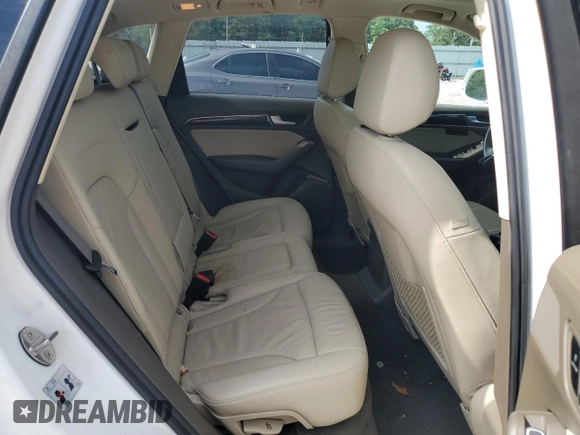 2014 Audi Q5 Premium Plus with VIN WA1LFAFP5EA101925, listed as a Copart auction lot 58351255 with 107,126 mi miles and Salvage title. Bid and sale history available at DreamBid. Image 11.
