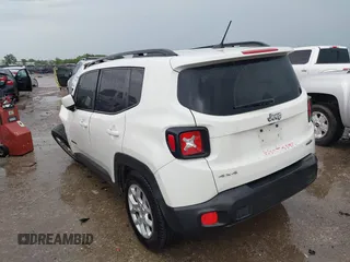 2017 Jeep Renegade Latitude with VIN ZACCJBBB4HPE57906, listed as a IAAI auction lot 42179151 with 124,651 mi miles and . Bid and sale history available at DreamBid. Image 3.