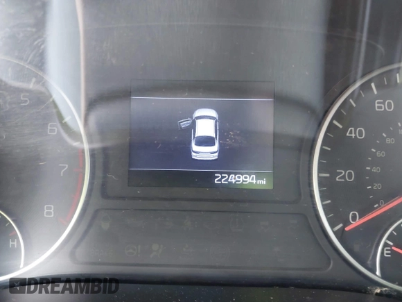 2019 Kia Optima LX with VIN 5XXGT4L30KG303445, listed as a IAAI auction lot 42304301 with 224,994 mi miles and . Bid and sale history available at DreamBid. Image 7.