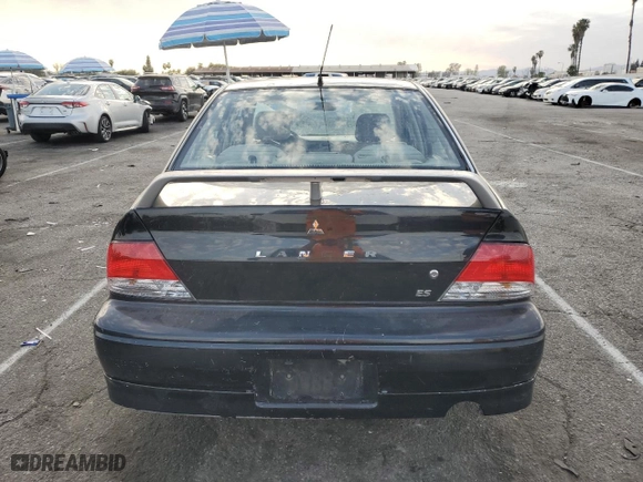 2003 Mitsubishi Lancer ES with VIN JA3AJ26E13U100300, listed as a Copart auction lot 46854775 with 164,722 mi miles and Salvage Title. Bid and sale history available at carsss.com. Image 6.
