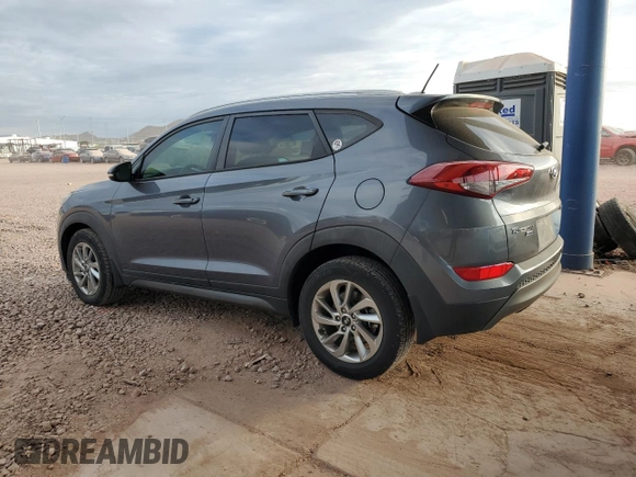 2016 Hyundai Tucson Eco with VIN KM8J33A26GU128562, listed as a Copart auction lot 80258784 with 55,929 mi miles and Salvage Title. Bid and sale history available at carsss.com. Image 2.