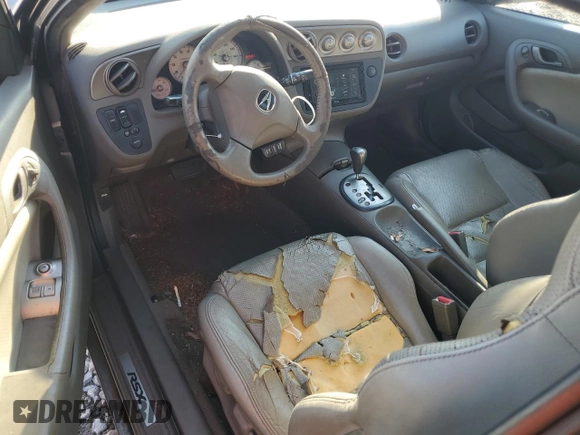2005 Acura RSX with VIN JH4DC54875S006541, listed as a Copart auction lot 67569564 with 164,581 mi miles and Salvage Title. Bid and sale history available at carsss.com. Image 8.