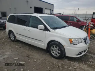 2011 Chrysler Town & Country Touring with VIN 2A4RR5DG9BR712799, listed as a Copart auction lot 54534265 with 195,361 mi miles and Non Repairable. Bid and sale history available at DreamBid. Image 4.