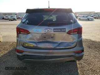 2018 Hyundai Santa Fe 2.4L with VIN 5NMZT3LB3JH056559, listed as a Copart auction lot 44703073 with 84,663 mi miles and Salvage title. Bid and sale history available at DreamBid. Image 6.