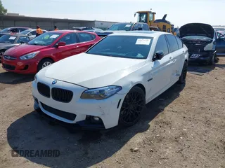2016 BMW 5 Series 535i with VIN WBA5B1C54GG134991, listed as a IAAI auction lot 41573388 with 91,161 mi miles and . Bid and sale history available at DreamBid. Image 2.