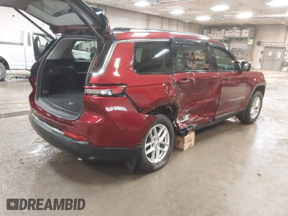 2021 Jeep Grand Cherokee Altitude z VIN 1C4RJKAG4M8169893, wystawiony jako IAAI lot #41660912 z przebiegiem 39 535 mil mil oraz . Historia ofert i sprzedaży dostępna na DreamBid. Obrazek 4.