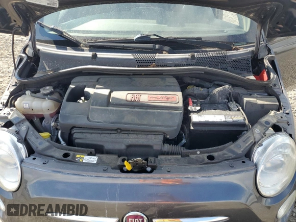2017 FIAT 500 Pop with VIN 3C3CFFKR5HT586479, listed as a Copart auction lot 63529345 with 22,514 mi miles and Clean title. Bid and sale history available at DreamBid. Image 11.