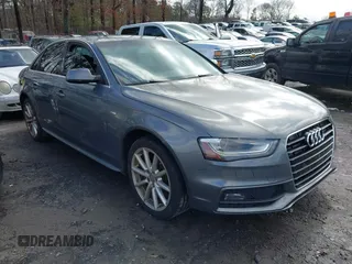 2015 Audi A4 Premium with VIN WAUAFAFL0FA062945, listed as a IAAI auction lot 41574900 with 142,549 mi miles. Bid and sale history available at carsss.com. Image 1.