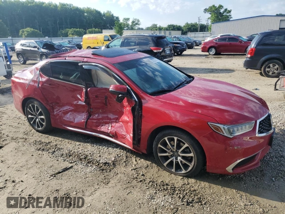 2018 Acura TLX Technology z VIN 19UUB2F5XJA009814, wystawiony jako Copart lot #55925415 z przebiegiem 88 007 mil mil oraz Szkoda całkowita • Salvage title. Historia ofert i sprzedaży dostępna na DreamBid. Obrazek 4.