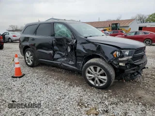 2011 Dodge Durango R/T with VIN 1D4SE6GT4BC682642, listed as a Copart auction lot 52618815 with 139,898 mi miles and Salvage title. Bid and sale history available at DreamBid. Image 4.