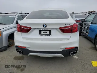 2016 BMW X6 xDrive35i with VIN 5UXKU2C50G0N78950, listed as a Copart auction lot 71841232 with 0 mi miles. Bid and sale history available at carsss.com. Image 6.