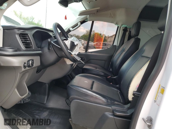 2020 Ford Transit Cargo with VIN 1FTBR1Y82LKA74222, listed as a Copart auction lot 71388744 with 42,511 mi miles and Salvage Title. Bid and sale history available at DreamBid. Image 7.