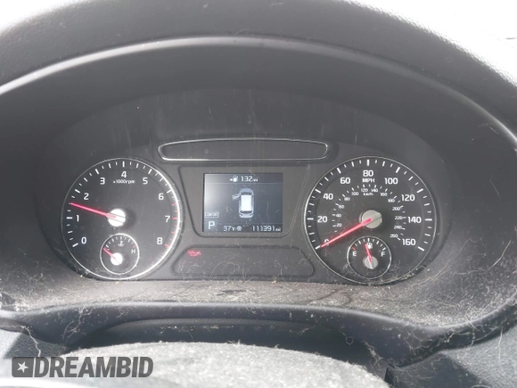 2020 Kia Sorento LX with VIN 5XYPG4A39LG642824, listed as a IAAI auction lot 41358841 with 111,391 mi miles. Bid and sale history available at carsss.com. Image 7.