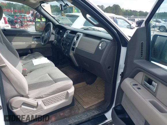 2010 Ford F-150 XL with VIN 1FTFW1EV5AFC03029, listed as a IAAI auction lot 41928629 with 256,111 mi miles. Bid and sale history available at carsss.com. Image 5.