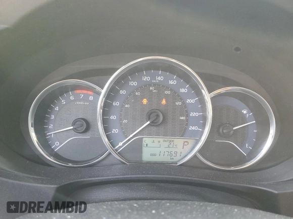 2014 Toyota Corolla L с VIN 2T1BURHEXEC179937, выставлен на аукционе Copart как лот 60940185 с пробегом 117 691 миль миль и Чистый • Clean title. История ставок и продаж доступна на DreamBid. Изображение 9.