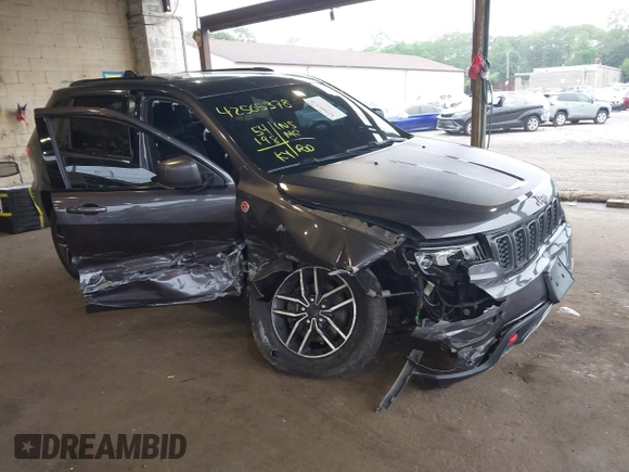 2020 Jeep Grand Cherokee Trailhawk с VIN 1C4RJFLG3LC218632, выставлен на аукционе IAAI как лот 42505378 с пробегом 54 198 миль миль и . История ставок и продаж доступна на DreamBid. Изображение 1.