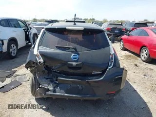 2013 Nissan LEAF SL with VIN 1N4AZ0CP1DC425255, listed as a IAAI auction lot 41792739 with 1 mi miles. Bid and sale history available at carsss.com. Image 16.