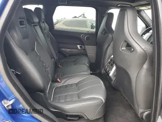 2016 Land Rover Range Rover Sport SVR with VIN SALWZ2EF1GA551964, listed as a Copart auction lot 81150084 with 39,695 mi miles and Salvage title. Bid and sale history available at DreamBid. Image 11.