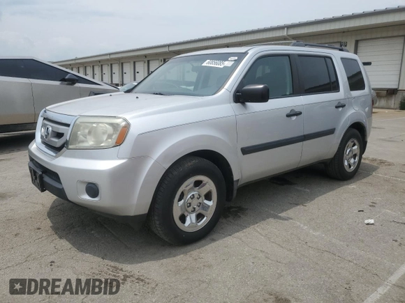 2009 Honda Pilot LX with VIN 5FNYF48289B011745, listed as a Copart auction lot 60856085 with 178,866 mi miles and Clean title. Bid and sale history available at DreamBid. Image 1.
