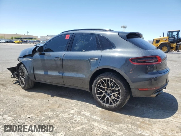 2018 Porsche Macan S with VIN WP1AB2A50JLB31853, listed as a Copart auction lot 57301305 with Not provided miles and Salvage title. Bid and sale history available at DreamBid. Image 2.