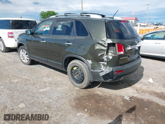 2011 Kia Sorento LX with VIN 5XYKT4A26BG152191, listed as a IAAI auction lot 42257365 with 198,595 mi miles and . Bid and sale history available at DreamBid. Image 3.